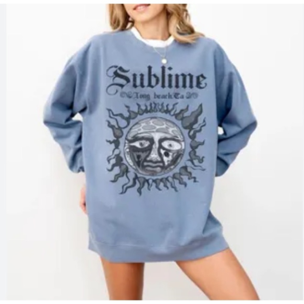 American Eagle Sublime Crew Neck in CharcoalGrey Sweatshirt🌞